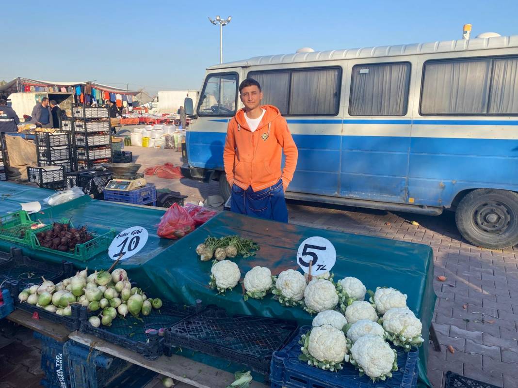 Konya’daki semt pazarlarında fiyatlar değişti 9